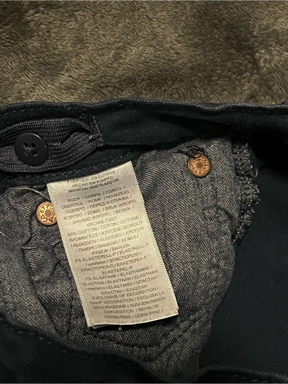 Polo Ralph Lauren The Sullivan Slim boy Jeans 12 Navy